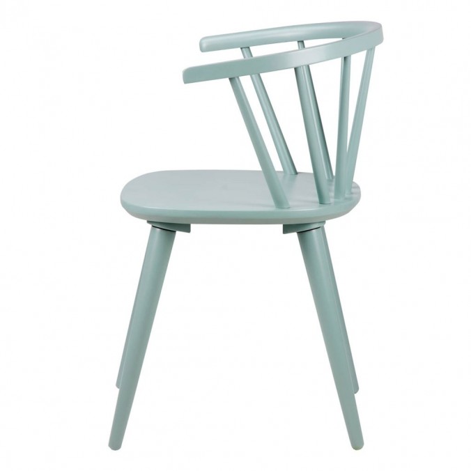 Silla vintage ANYA color mint fabricada en madera