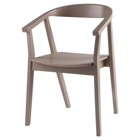 Silla vintage DONNA madera de tono verdoso