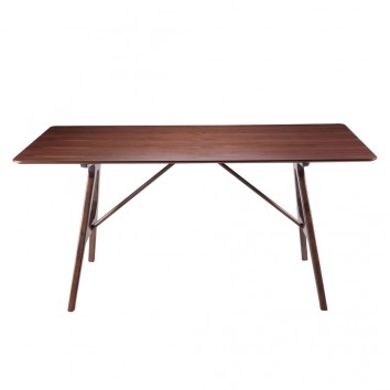 Mesa fija 160cm AMARA madera natural de fresno 2