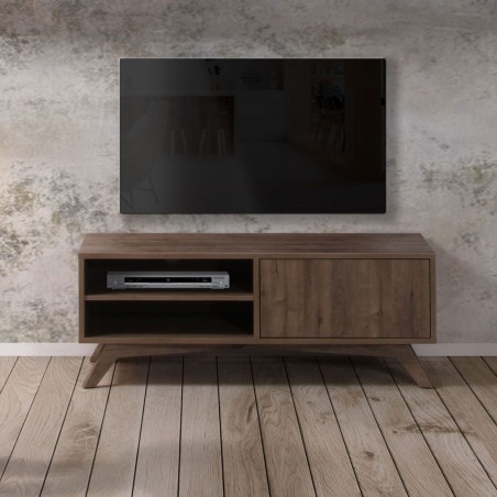mueble television estilo nordico 120cm roble
