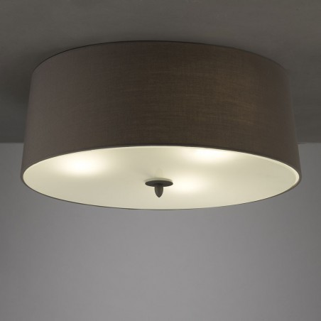 Plafón de techo 50cm LUA gris ceniza