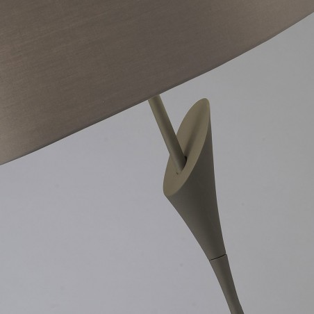 Lámpara de pie LUA gris ceniza